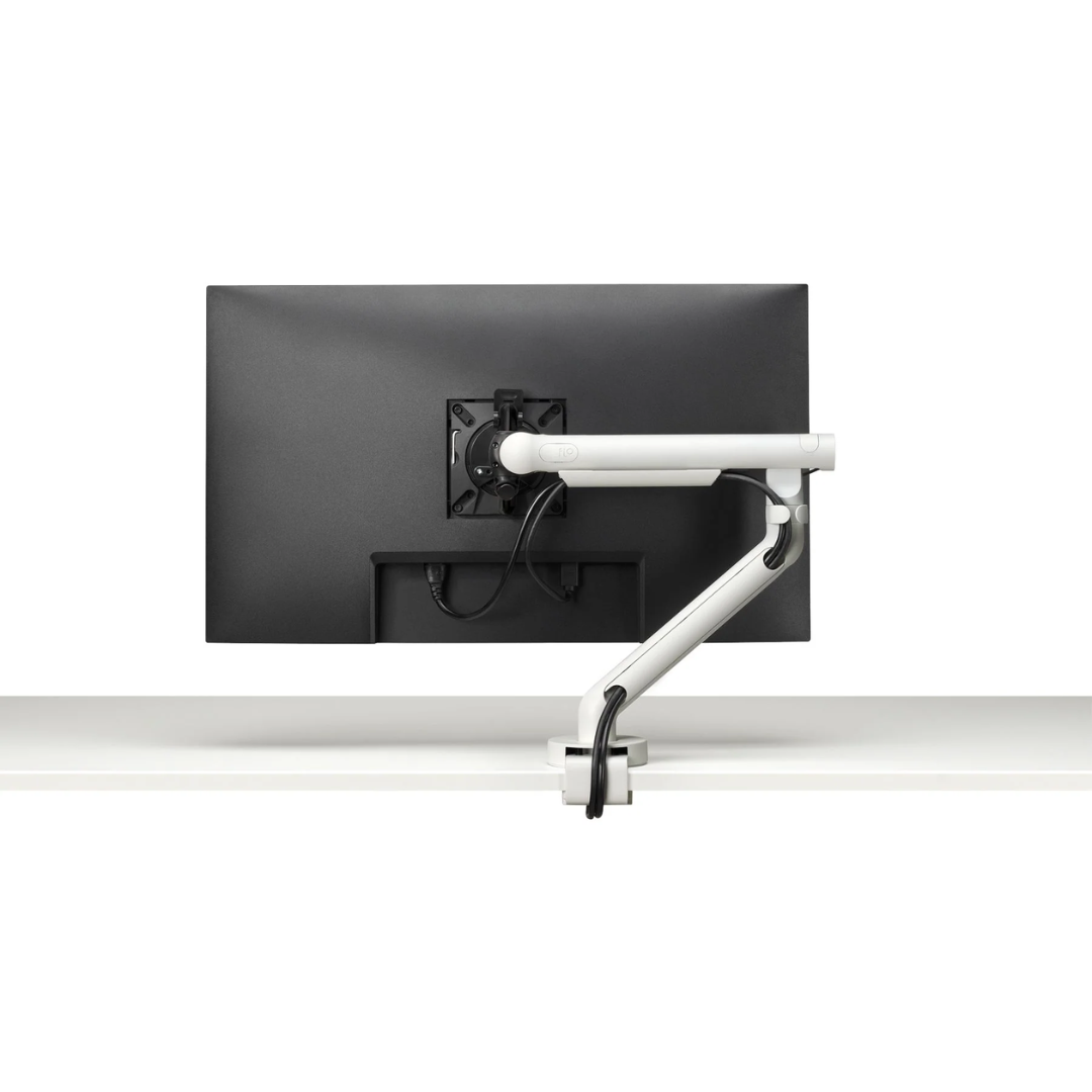 Healthy Home & Office - Monitor with a white arm attached on a white background