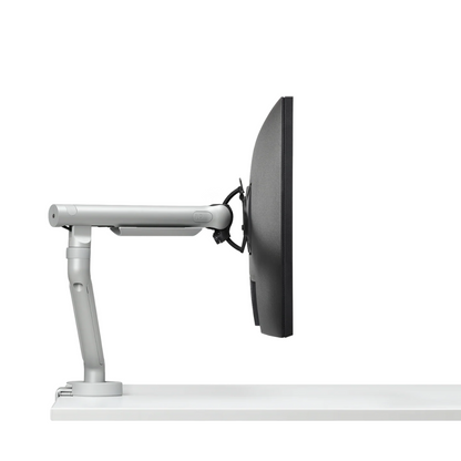 Healthy Home & Office - Monitor stand with a monitor on a white background