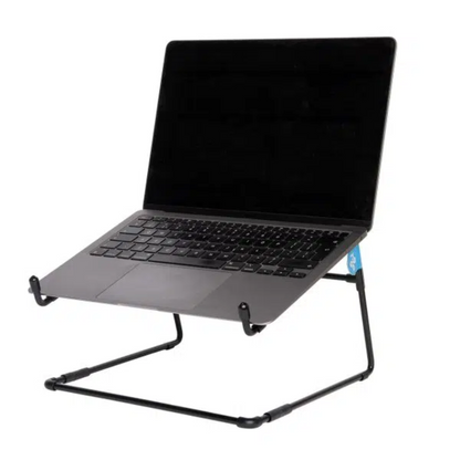 Healthy Home & Office - Laptop on a stand with a white background